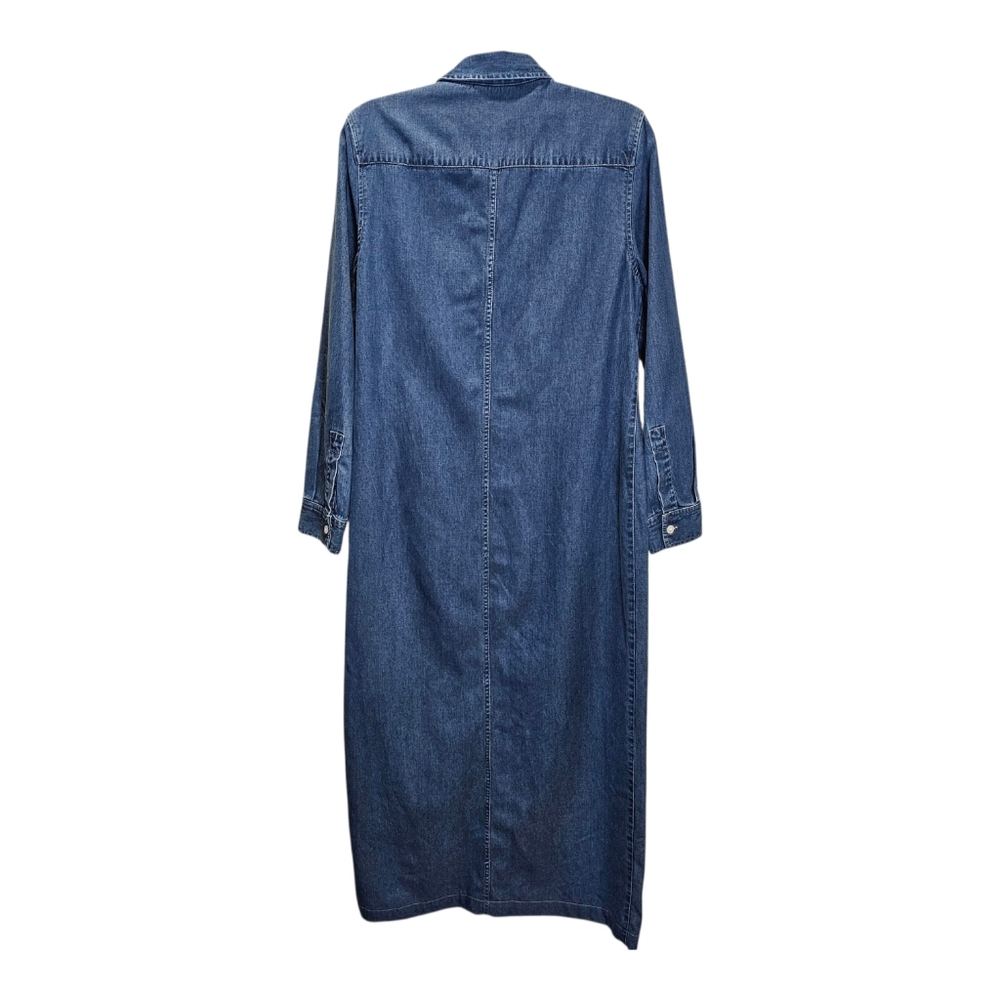 90's Denim Maxi Dress Jones New York - Picture 3 of 6